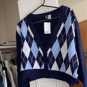 H&M button up cardigan